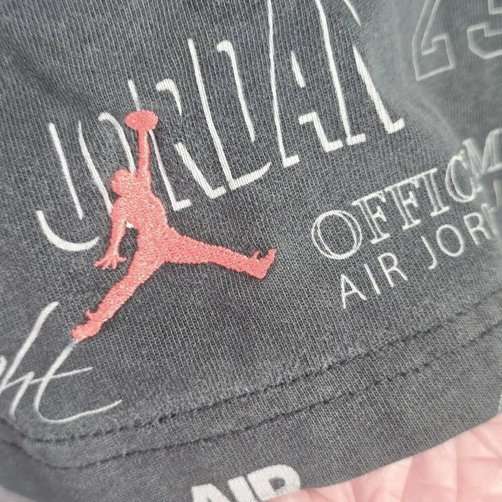 Jordan Flight Club Tee Gray S All Over Print Jumpman Official Member